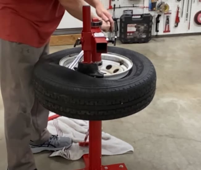 Separating It Using a Tire Removal Device Step 42
